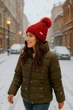 Шапка C&A One size Красный 5003669 - изображение 5