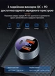 Автомобильное зарядное устройство с быстрой зарядкой адаптер 80 Вт PD + 2 USB USLION US0178 Black - изображение 4