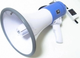 Акумуляторний мегафон Power Megaphone ER 66 50 Вт рупорний гучномовець з сиреною записом голосу USB microSD AUX портативний ручний мегафон для заходів реклами охорони рятувальників поліції спортивних подій оповіщення на відстань до 1000 метрів - зображення 4