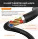 Наушники вкладыши 3.5mm проводные 1.2м с микрофоном стерео гарнитура для телефона смартфона ноутбука TN30 Gray - изображение 6