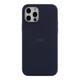 Чохол Silicone Case Full Size (AA) для iPhone 12 Pro Max Колір 08.Dark Blue - изображение 1