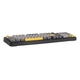 Игровая клавиатура Ajazz AF98 (97 клавиш, RGB-подсветка, USB-C, черно-желто-серая) - изображение 5