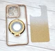 Чехол Luxury Diamond для Xiaomi Redmi Note 14 4G EU (код 24117RN76E) бампер с кольцом блестящий золотой - изображение 4