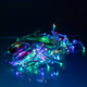 Уличная гирлянда Бахрома 12 м 200 LED от сети, белый провод, мультиколор - изображение 3