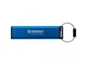 Флешка Kingston 128 GB USB3.2 IronKey Keypad Blue (IKKP200C/128GB) - изображение 3