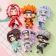Стикеры Наруто 3D Наруто Naruto Саске Какаши Хината Сакура аксессуары изделия из смолы 3,5 см 6 шт - изображение 4