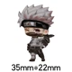 Стикеры Наруто 3D Наруто Naruto Саске Какаши Хината Сакура аксессуары изделия из смолы 3,5 см 6 шт - изображение 6