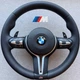 Руль BMW M Sport для серии F кожа, лепестки, м-строчка - изображение 1