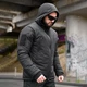 Тактическая куртка ГУР с подкладкой Omni-Heat черная размер 3XL - изображение 4