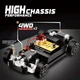 RC Машинка для дрифта 1:24 4WD 2.4GHz с LED-фарами Радиоуправляемая машина с конусами | Серо - изображение 7