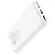 Павербанк Hoco J101 Astute Hoco 10000mAh 22.5W 3A Power Bank Белый - изображение 3