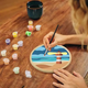 Malowanie po numerach Ravensburger CreArt Wooden Latarnia morska 20 cm (4005556259243) - obraz 4