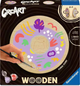 Malowanie po numerach Ravensburger CreArt Wooden Wzory 1 20 cm (4005556259205) - obraz 1
