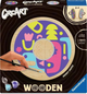 Malowanie po numerach Ravensburger CreArt Wooden Wzory 3 20 cm (4005556259212) - obraz 1