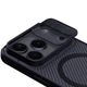 Карбоновая накладка Nillkin CamShield Pro Magnetic для Apple iPhone 17 Pro (6.3") Transparent black - изображение 4