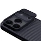 Карбоновая накладка Nillkin CamShield Pro для iPhone 17 Pro Transparent black - изображение 4