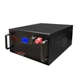 Аккумулятор LP LiFePO4 51,2V - 100 Ah (5120Wh) (Smart BMS 200A/100А) с LCD металл Smart RM - изображение 3