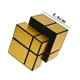 Зеркальный кубик Рубика 2x2x2 Золото - изображение 2