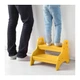 Дитячий табурет IKEA TROGEN 40x38x33 см жовтий 803.715.20 - зображення 2