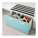 Комплект стеллажа, стола, комода и шкафа IKEA STUVA / FRITIDS 300x50x128 см голубой 392.531.38 - изображение 2