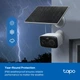 Камера видеонаблюдения с солнечной батареей TP-Link Tapo C400 KIT Белая - изображение 6