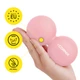 Масажний м'яч Cornix Lacrosse DuoBall 6.3 x 12.6 см XR-0116 Pink - зображення 5