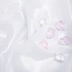 Ткань шифон стрейч с напылением Сильвер 55 гр/м2 150 см для платьев, блуз, декора и аксессуаров молоко 5139091 - изображение 3
