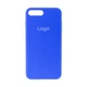 Чохол Silicone Case Full Size (AA) для iPhone 7 Plus/8 Plus Колір 44.Shiny Blue - изображение 1