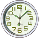 Настенные часы Бесшумные (25 см) Ph-03-W QUARTZ белые - изображение 1