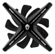 Вентилятор alseye X12 Black WK Push (AS.04.03.0032) - изображение 2