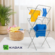 Suszarka na pranie KADAX Balkonowa 3 Poziomy 133.5 x 54.5 x 58.5 cm (5903699441886) - obraz 8