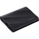 Зовнішній SSD накопичувач Samsung T9 4TB Чорний USB 3.2 Gen 2x2 Type-C NVMe V-NAND TLC швидкість читання та запису до 2000 МБ/с для ноутбука ПК та консолей (MU-PG4T0B/EU) - зображення 4