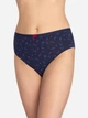 Набор трусиков слипов женских хлопковых Lama Cotton collection 120BI 95 XL 3 шт Синий/Темно синий (5904577909764) - изображение 4