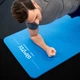 Коврик (мат) для фитнеса и йоги Gymtek NBR 1,5см голубой - изображение 5