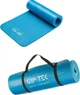 Коврик (мат) для фитнеса и йоги Gymtek NBR 1,5см голубой - изображение 12