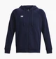 Кофта чоловіча Under Armour Rival Fleece Fz Blue SM Синій 1379767-410 - зображення 1