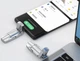 Внешний Твердотельный накопитель Флешка 2 в 1 USB 3.2 + Type-C высокоскоростной 520Mb/с SSD Movespeed V1 256Gb - изображение 4