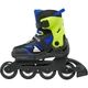 Детские раздвижные ролики Rollerblade Microblade 28-32 EU Black Blue - изображение 2