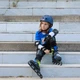 Детские раздвижные ролики Rollerblade Microblade 28-32 EU Black Blue - изображение 8