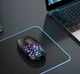Безшумна Миша iMice Seenda IWG-DDS01 2.4G Чорна з RGB підсвічуванням - зображення 6