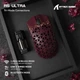 Игровая мышь ATTACK SHARK R5 Ultra Red (PAW3950MAX, 8000 Гц, 39 г, 2.4G/Bluetooth/USB-C) - изображение 3