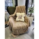 Плед Versailles Косы VS-PB-3000I 150х200 см айвори 5142612 - изображение 6