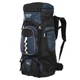 Рюкзак туристический бескаркасный объем 40л + 10л Deuter 517-E размер 60х33х20см Black-Blue - изображение 2