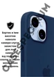 Чохол силіконовий OEG Shell Guard Silicone case with Magnetic Ring MagSafe для Apple iPhone 13 14 6,1” Abyss Blue - зображення 5
