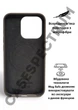 Чехол силиконовый OEG Shell Guard Silicone case with Magnetic Ring MagSafe для Apple iPhone 16 Pro Max 6,9” Stone Gray - изображение 4