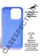 Чехол силиконовый OEG Shell Guard Silicone case with Magnetic Ring MagSafe для Apple iPhone 13 Pro 6,1” Blue Fog - изображение 4