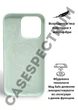 Чехол силиконовый OEG Shell Guard Silicone case with Magnetic Ring MagSafe для Apple iPhone 16 Pro Max 6,9” Aqumarine - изображение 4