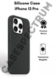 Чехол силиконовый OEG Shell Guard Silicone case with Magnetic Ring MagSafe для Apple iPhone 13 Pro 6,1” Midnight - изображение 1