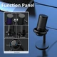 Игровой USB-микрофон ZealSound ME6S RGB, шумоподавление и кристальный звук Black (COPY) - изображение 2