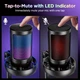 Игровой USB-микрофон ZealSound ME6S RGB, шумоподавление и кристальный звук Black (COPY) - изображение 6